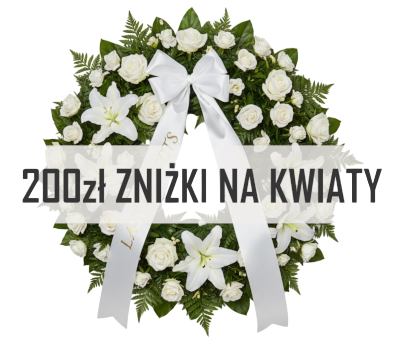 Zniżka na kwiaty 20zł