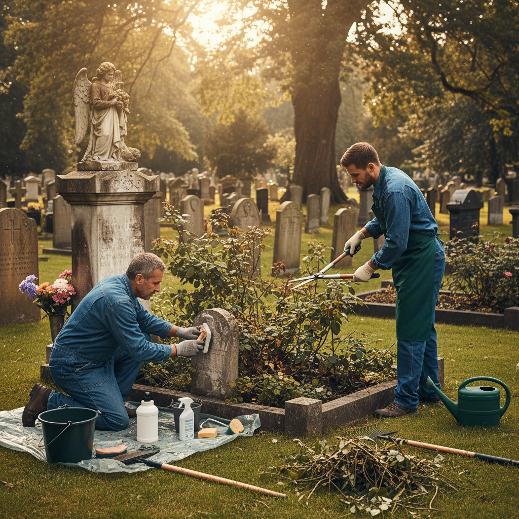 Sprzątanie grobów